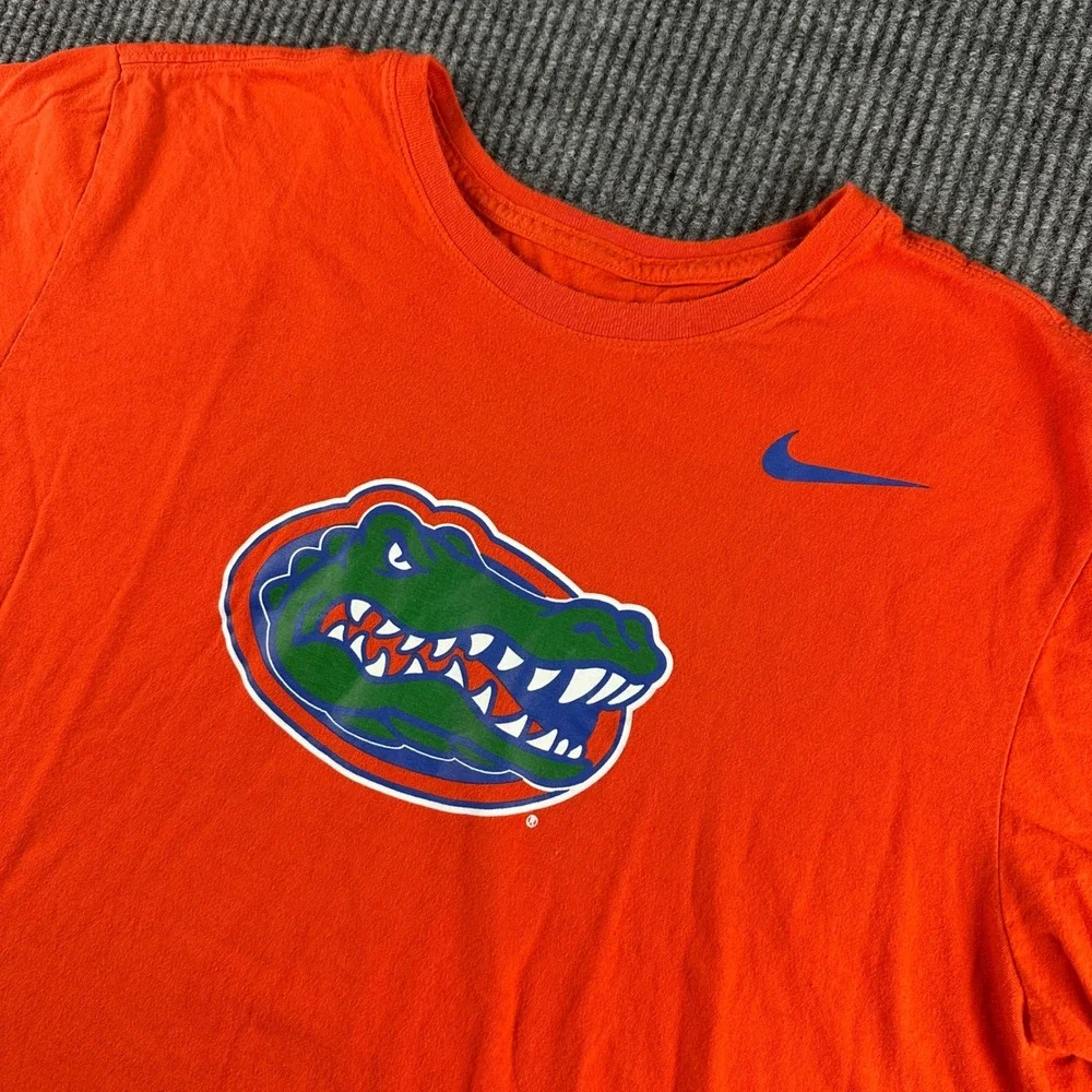 Nike Florida Gators Orange Graphic T-Shirt Mens XL Athletic Cut NCAA Fan Gear